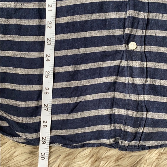 J. Crew Linen button up - Picture 4 of 4